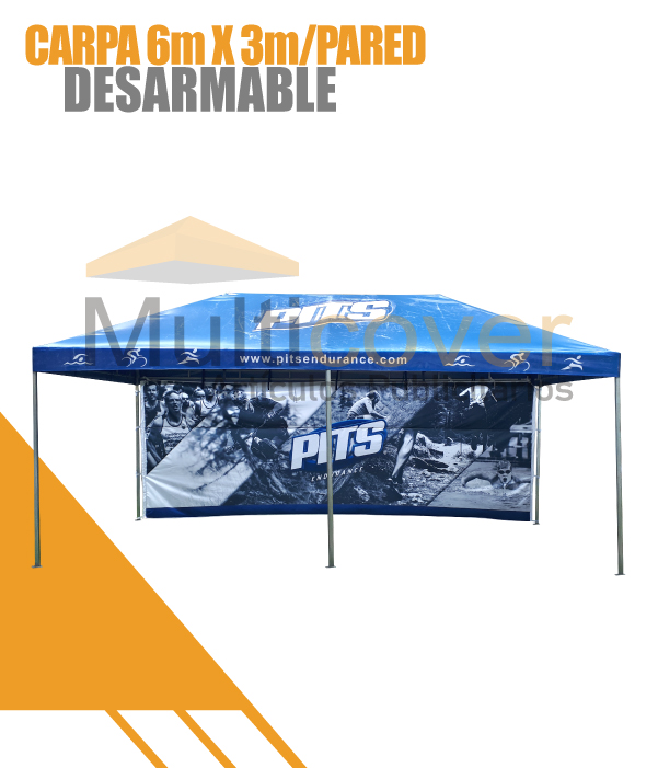 Carpa desarmable 6x3