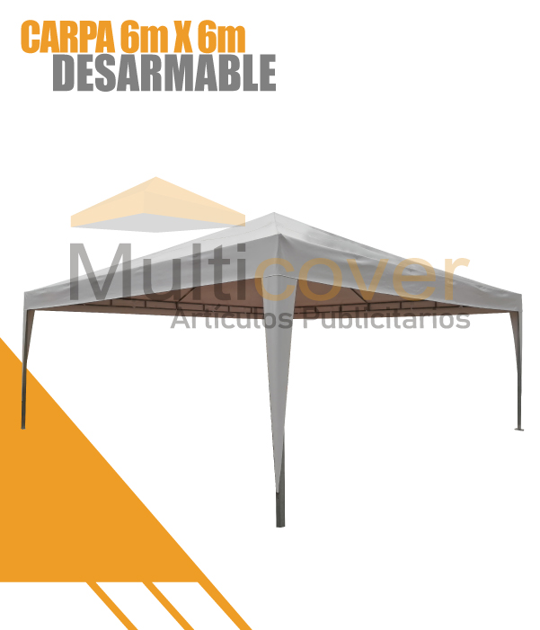 Carpa desarmable 6x6
