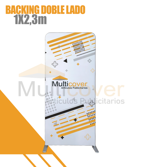 Backing Doble Lado  1m x 2,30m