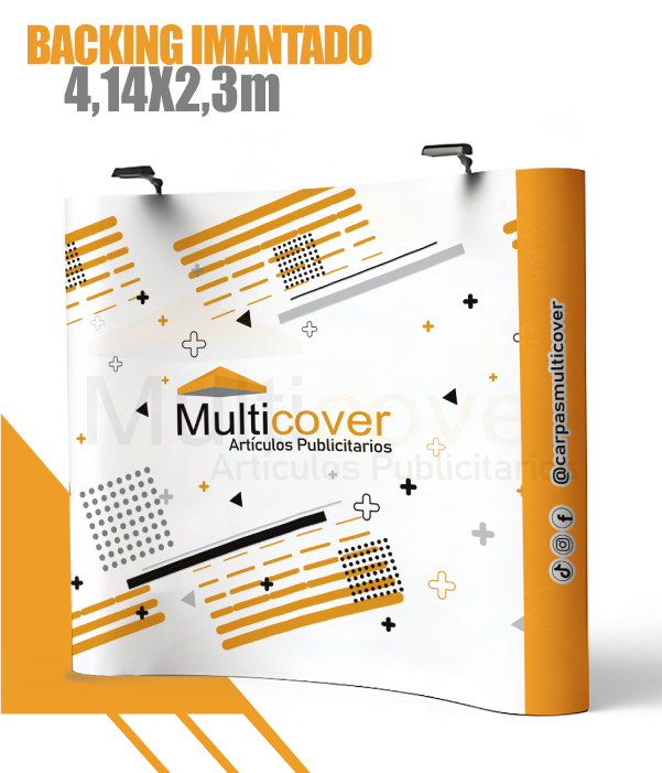 Backing Imantado 4,14 x 2,3m